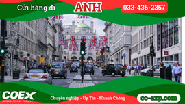 Gửi Hàng Đi Anh (UK) – Nhanh, An Toàn, Minh Bạch | COEx
