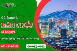 Gửi Hàng Đi Hàn Quốc Giá Tốt – Nhanh, Minh Bạch | COEx