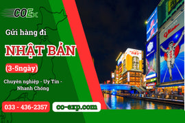 Gửi Hàng Đi Nhật Bản – Nhanh, An Toàn, Giá Minh Bạch | COEx