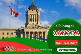 Gửi Hàng Đi Canada – Nhanh, An Toàn, Theo Dõi 24/7 | COEx