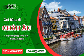 Gửi Hàng Đi Châu Âu – Đức, Pháp, Hà Lan, Ba Lan… | COEx